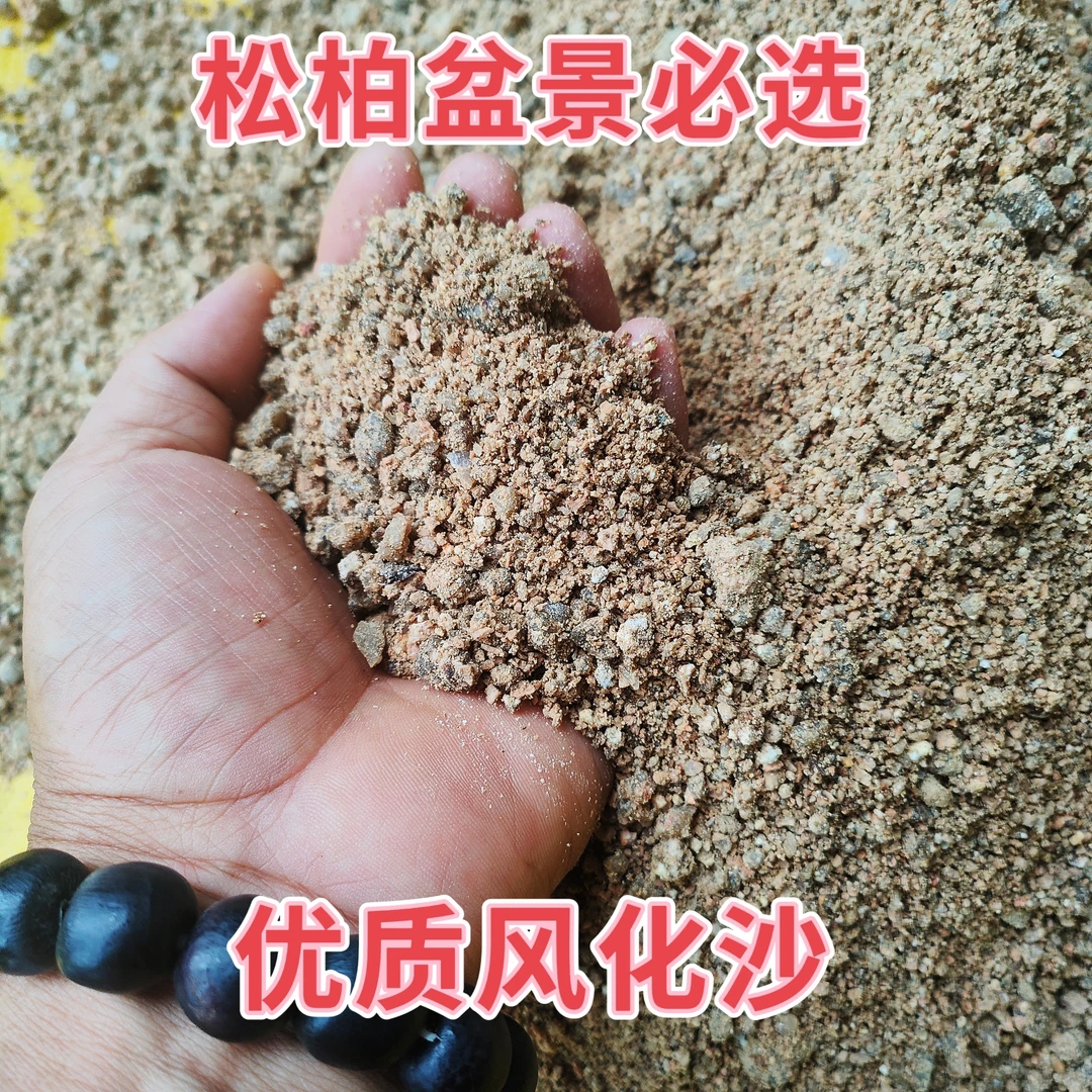 天然优质风化沙植物盆景花卉园林疏松养根通用营养土1件5.5斤包邮