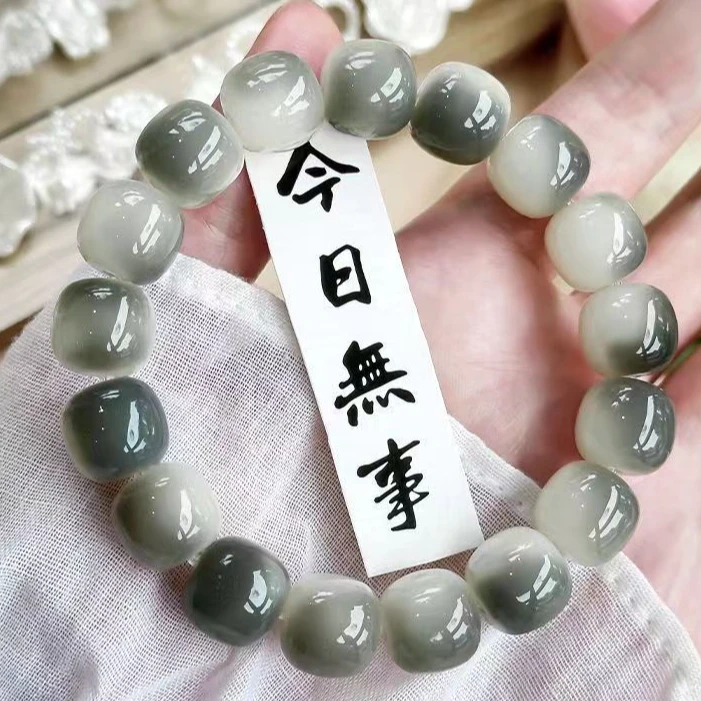 烟雨菩提飘花手串绕指柔男女款盘玩文玩正品菩提子中国风精品佛珠