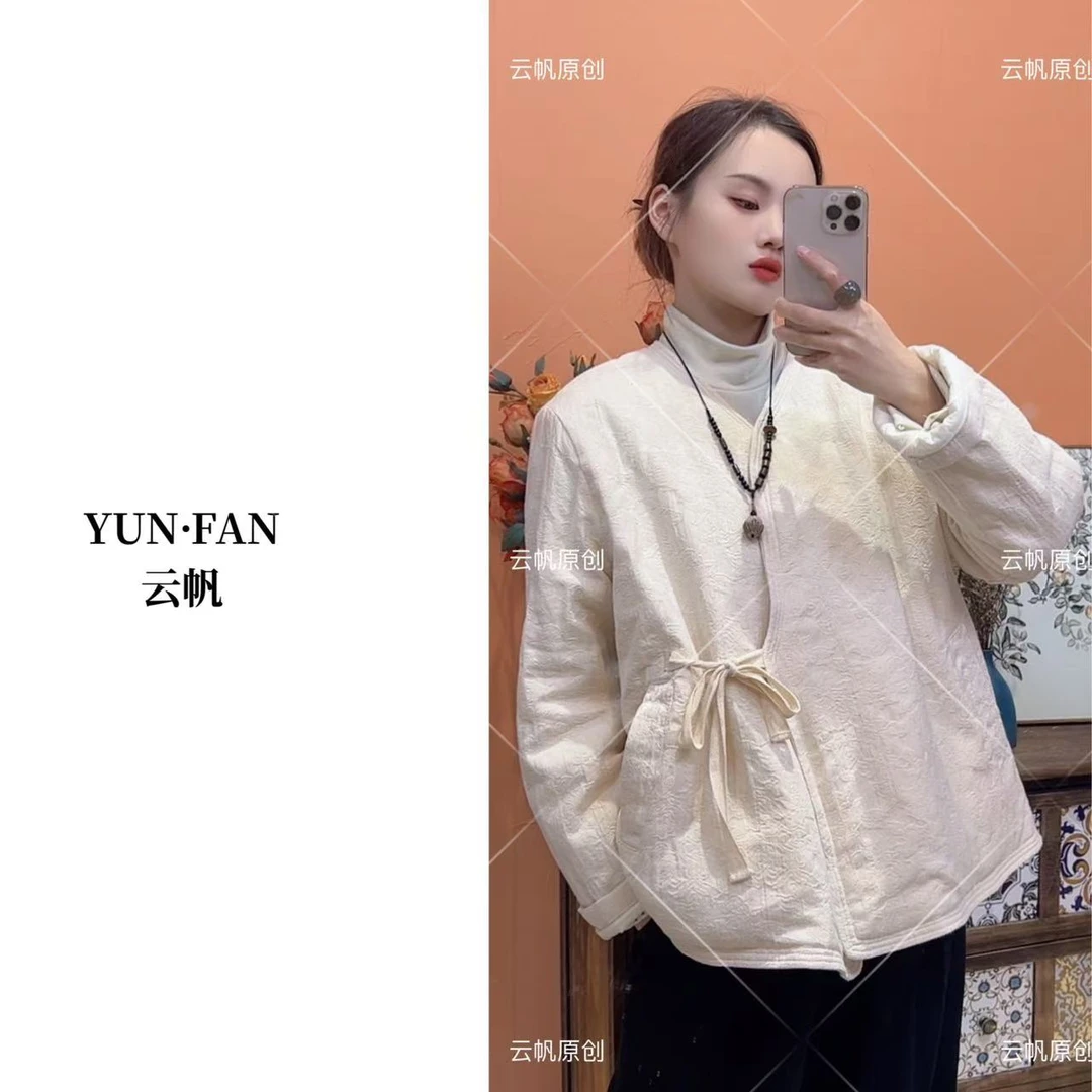 【岁岁暖棉服】YT899提花冬休闲百搭撞色高级感棉衣