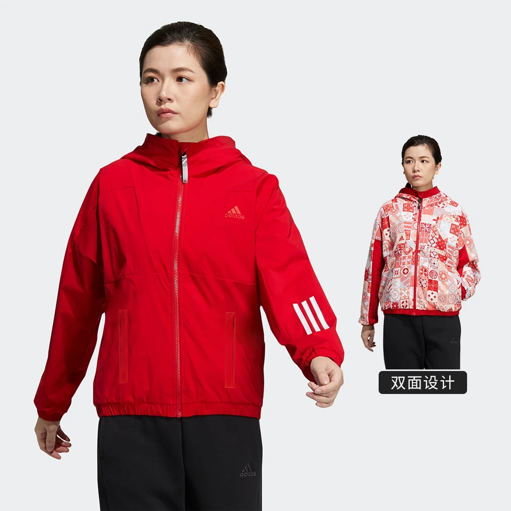 【奥莱】阿迪达斯女服外套运动休闲CNY MID JKT 2803