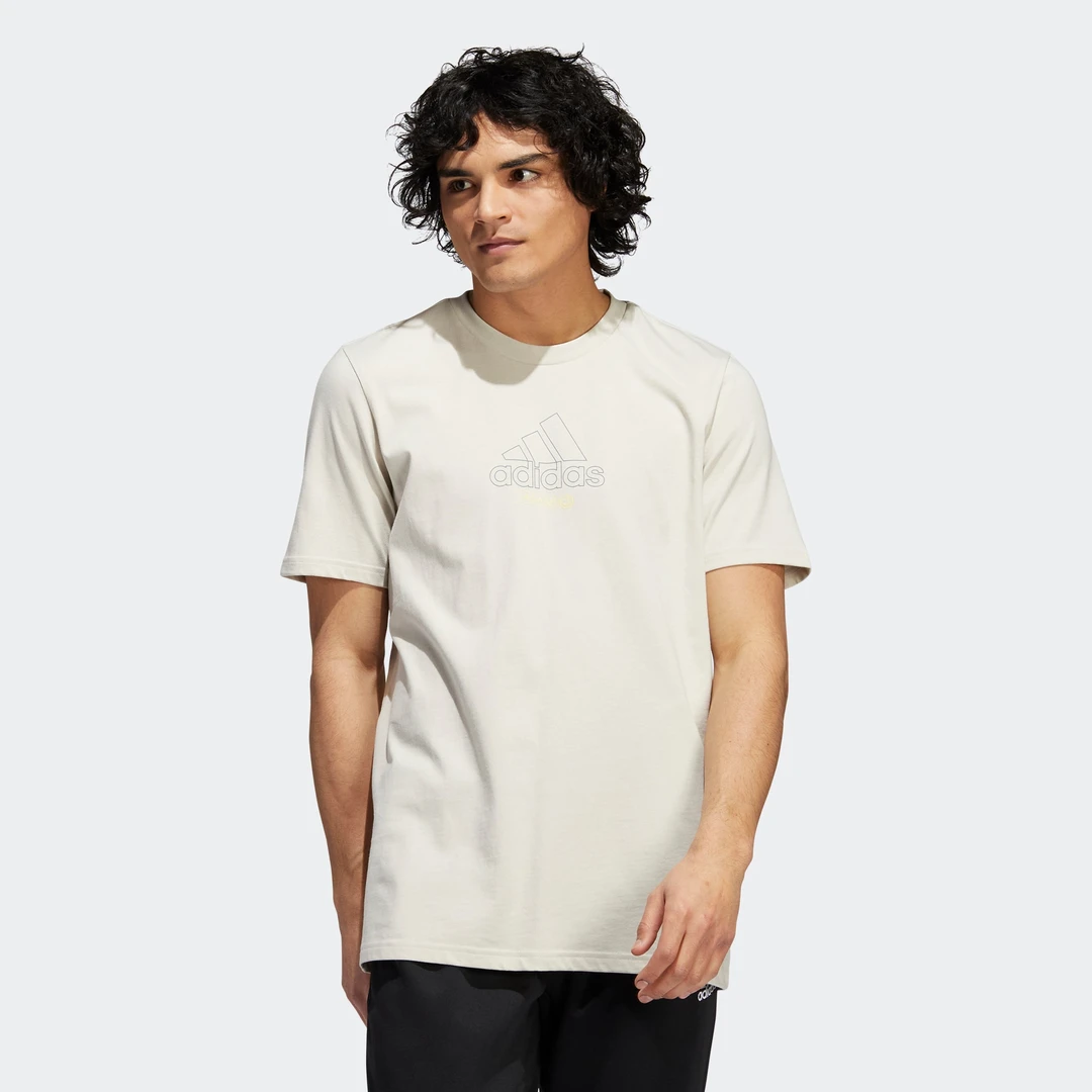 阿迪达斯男服短袖运动休闲M DOODLE GFX T IB9425