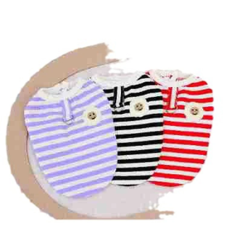 条纹开衫宠物衣服狗衣服秋冬宠物用品泰迪猫咪衣服手工舒适薄款