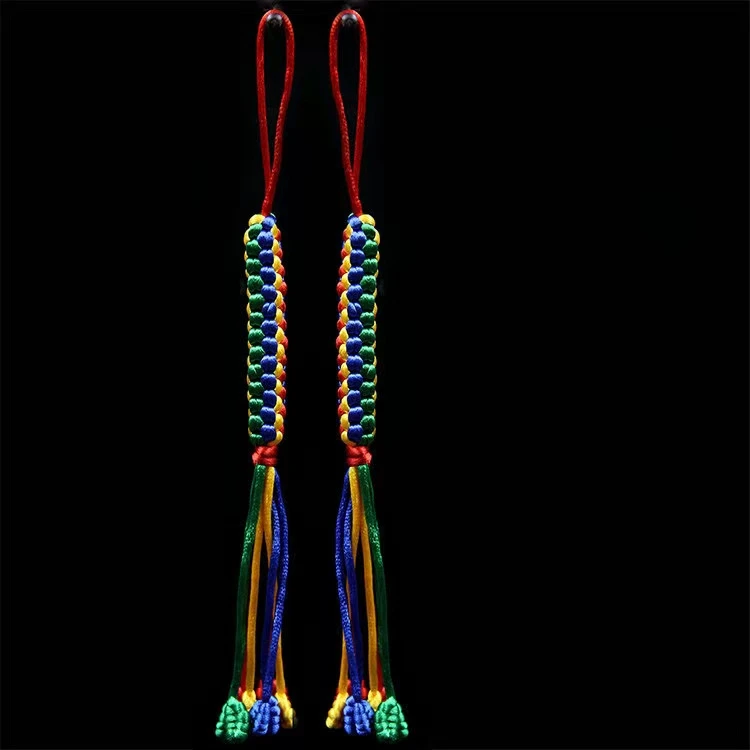 非金属布艺吊坠 手工编织金刚结挂件平安吉祥