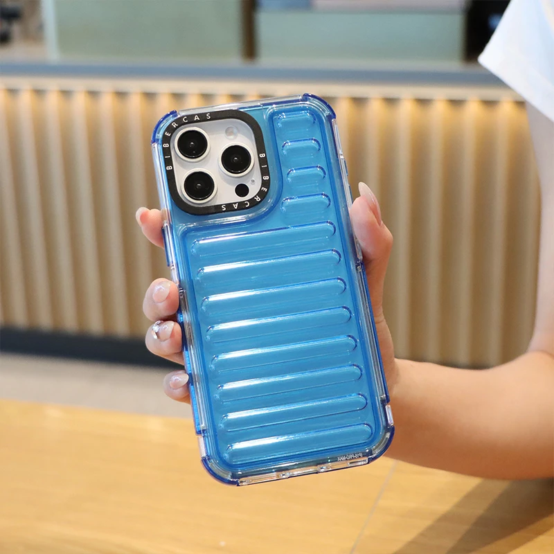 手机壳适用苹果1615ProMax四角防摔高级数码配件透明网红保护套JN