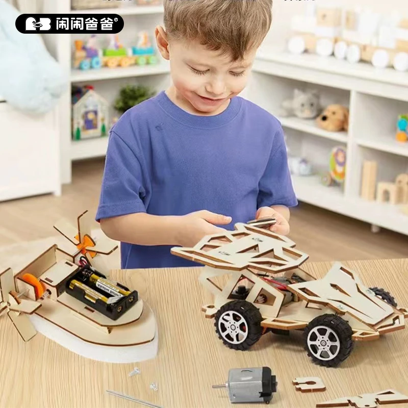 礼物小手工儿童科技小制作益智实验玩具套装幼儿园3-6小学7-12diy