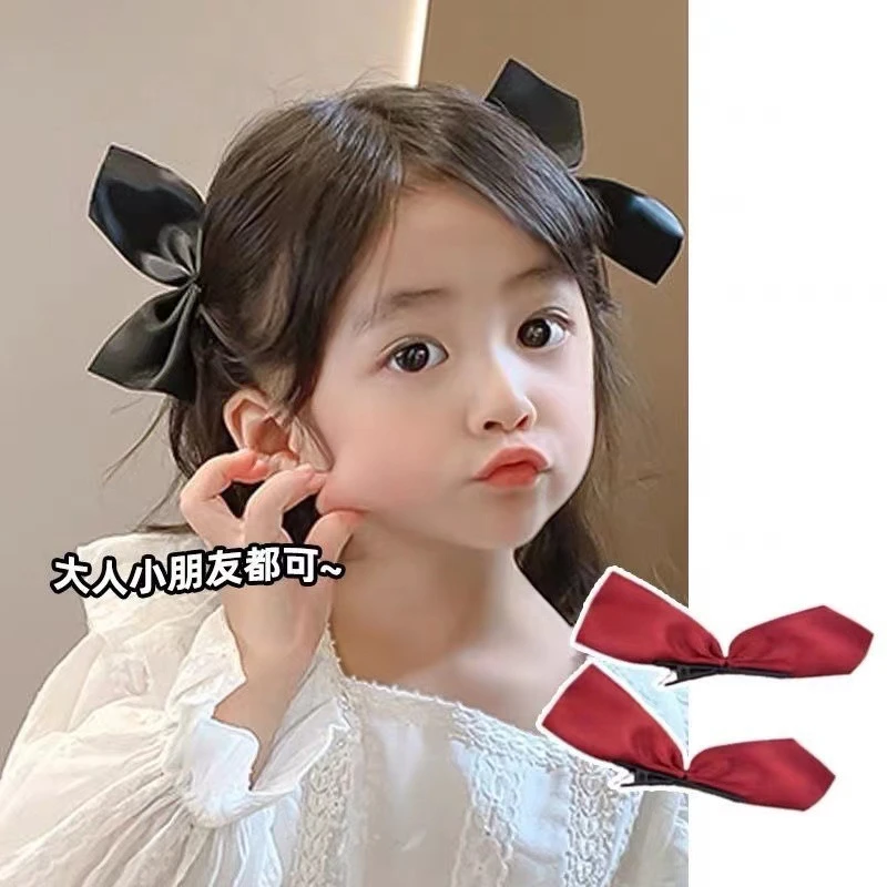 小蝴蝶结发夹儿童头饰发卡夏季女童侧边夹小女孩可爱刘海碎发夹