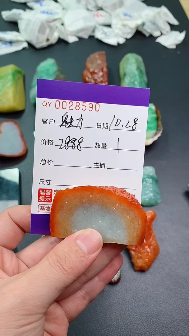 【闪购商品】翡翠颈饰未镶嵌00028590