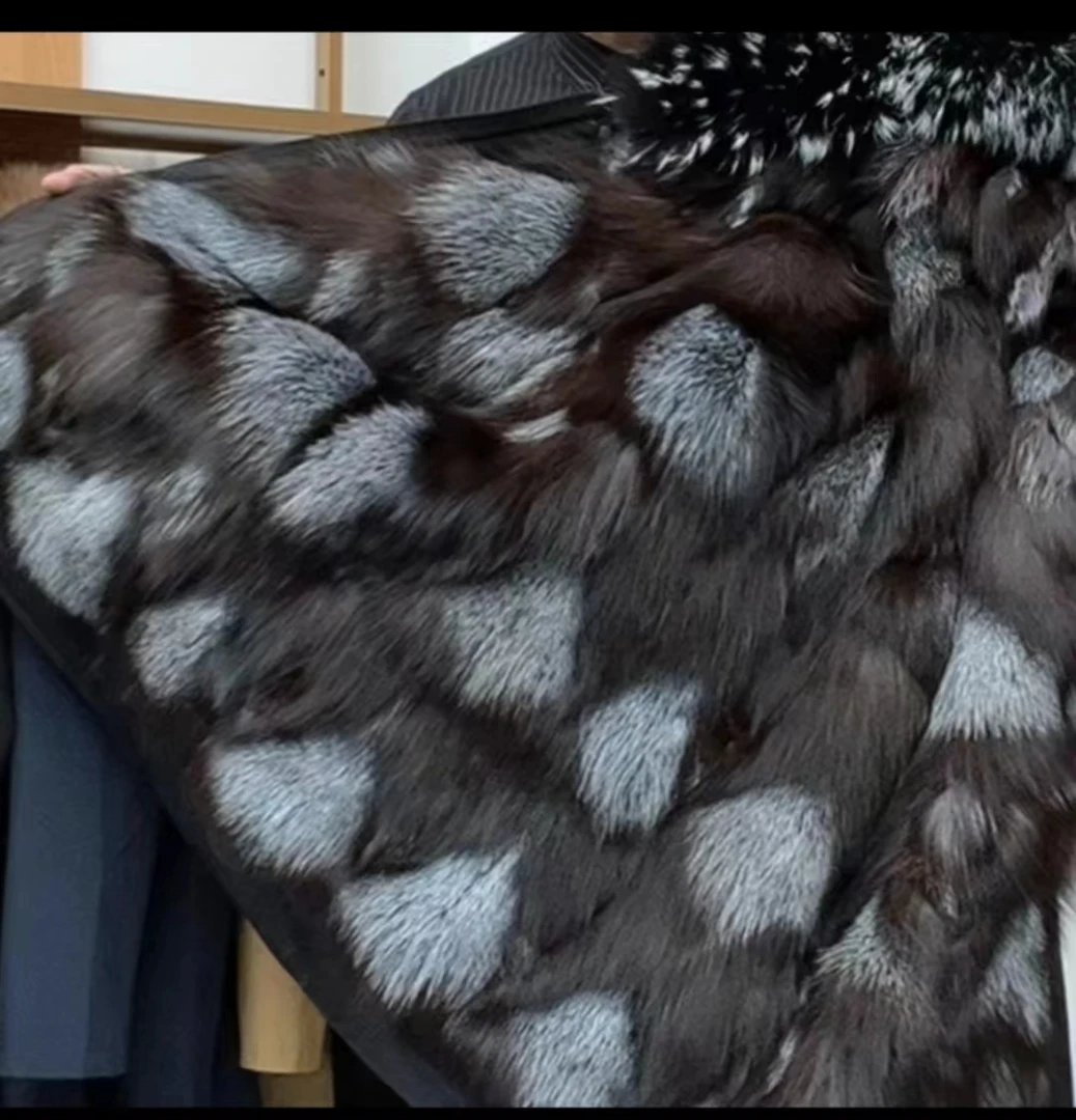 【中长款】211中长款狐狸内胆兔毛袖子派克服加厚保暖抗寒加厚