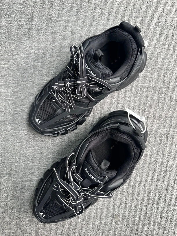 41 巴黎世家track 老爹鞋 黑色