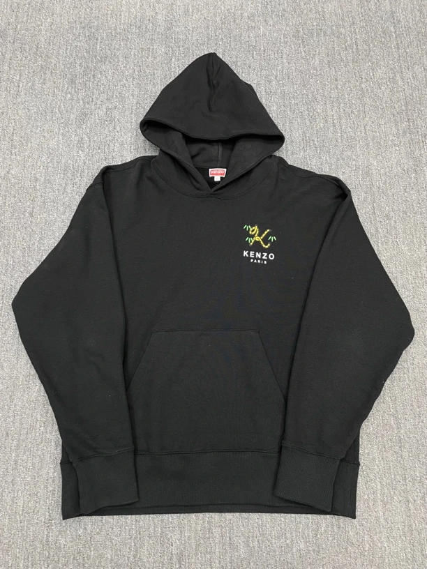 99新 KENZO/肯佐 xl码 kenzo nigo 联名竹子帽衫 99新