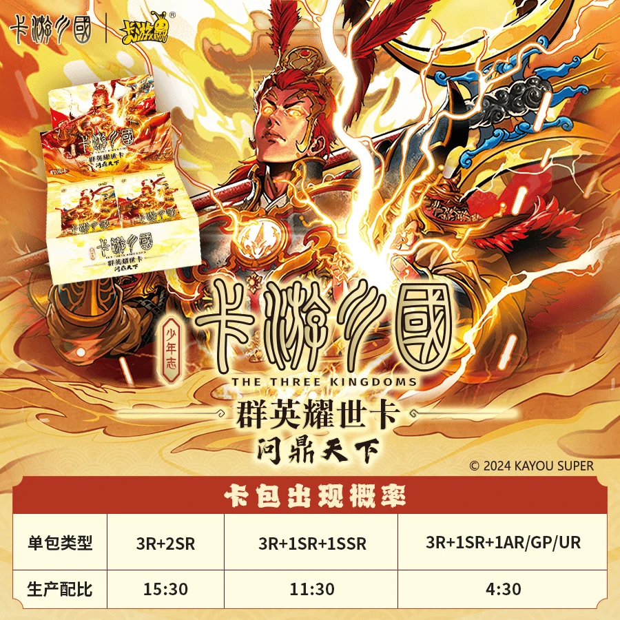 卡游三国 群英耀世卡-问鼎天下