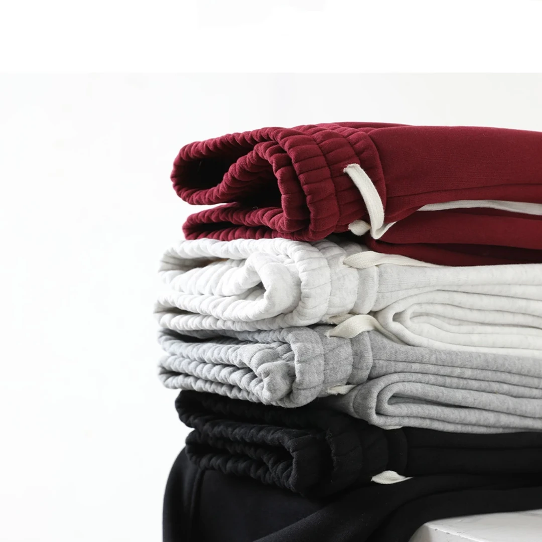 小熊正品授权!外百棉内羊毛蚕丝!情侣款卫裤24-L8809