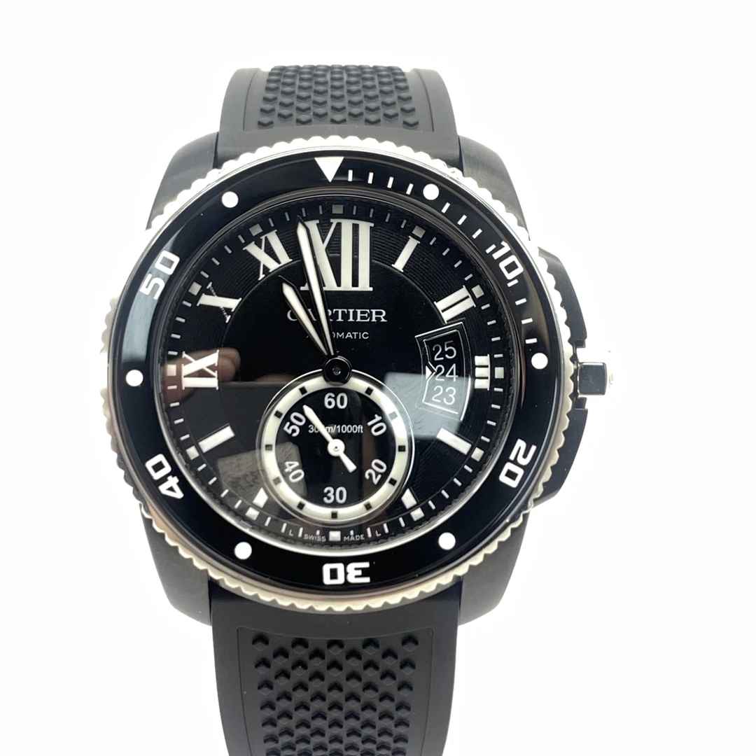 95新 Cartier/卡地亚 卡利博系列 42mm 自动机械