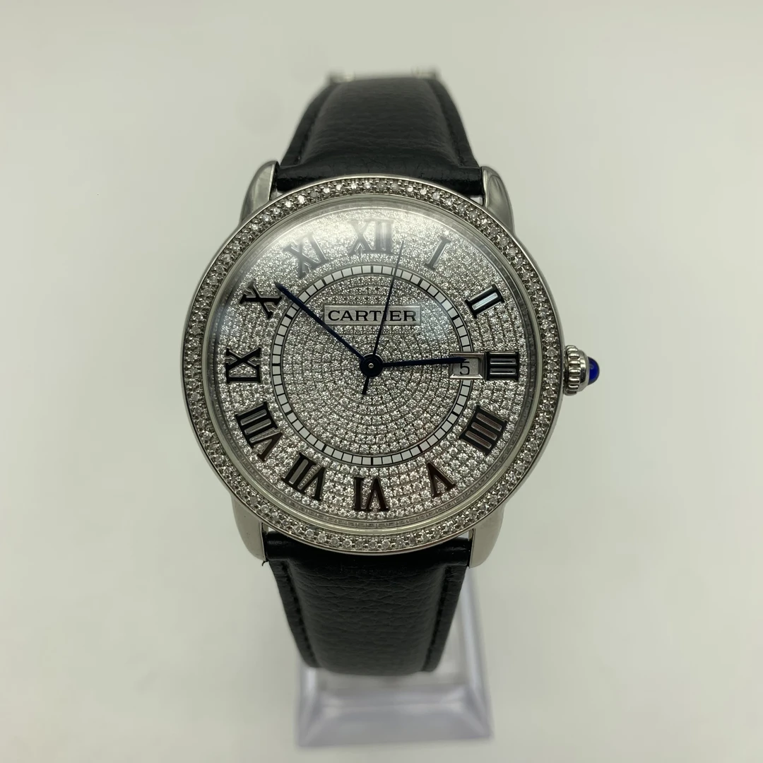 95新 其他 卡地亚伦敦系列 机械 后钻 42MM 0700