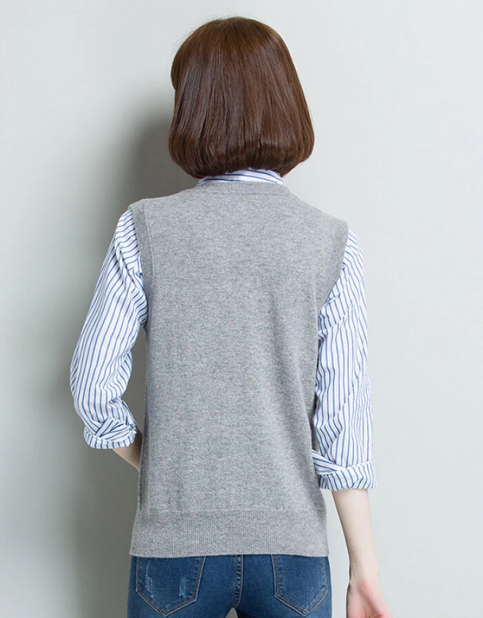 编码[301-360]居家外出高级女百搭马甲