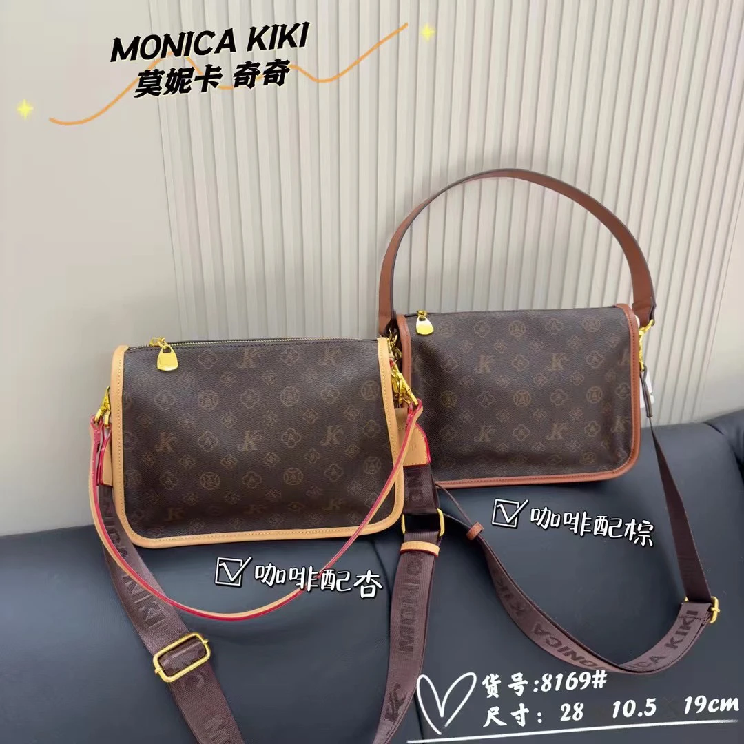 新款小众品牌单肩斜挎豌豆包