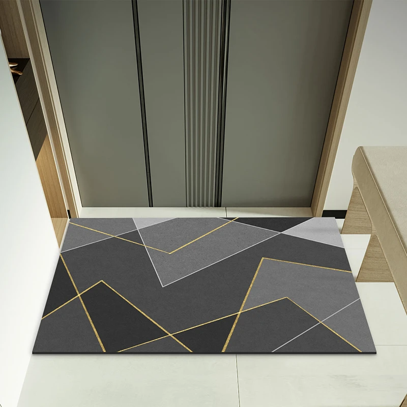 入户门地垫卫生间吸水地垫脚垫硅藻泥吸水地垫洗手间地垫玄关