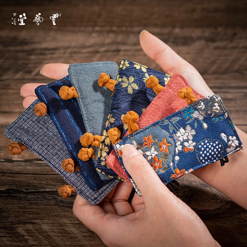 芸术云艺堂  防烫布银壶布把手垫提梁隔热布艺加厚复古中式便携