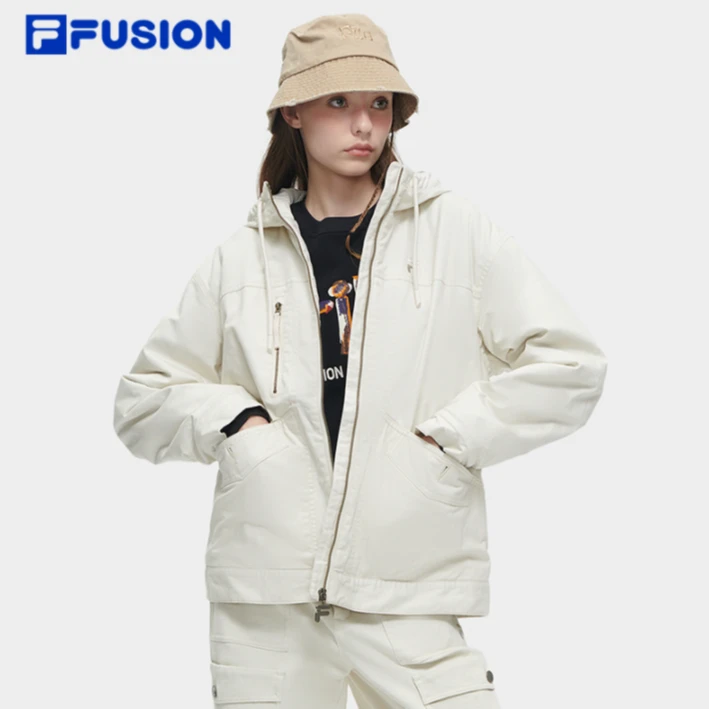 FILA FUSION24春新款【牛仔外套】欧若风工装风外套T11W413904F女款