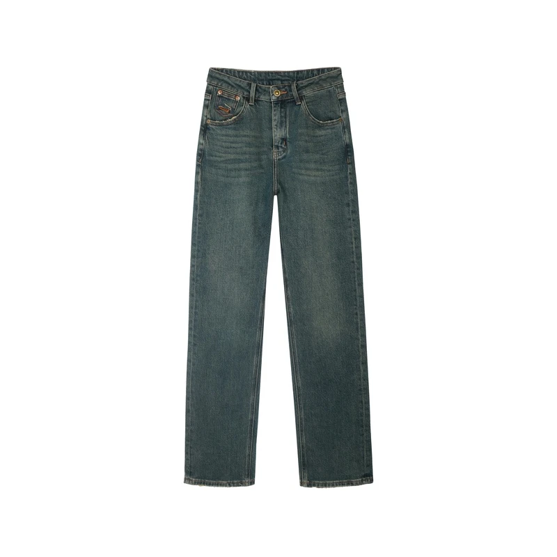 ·TOGETHER ·蒸汽时代·水洗复古百搭时尚潮流设计师牛仔裤L2068
