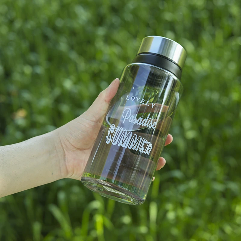 塑料水杯男生大容量女学生耐高温防摔无毒食品级钢盖带茶隔过滤网