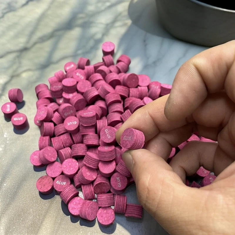 韧台球杆大头皮头 14mm 进口皮质多色可选