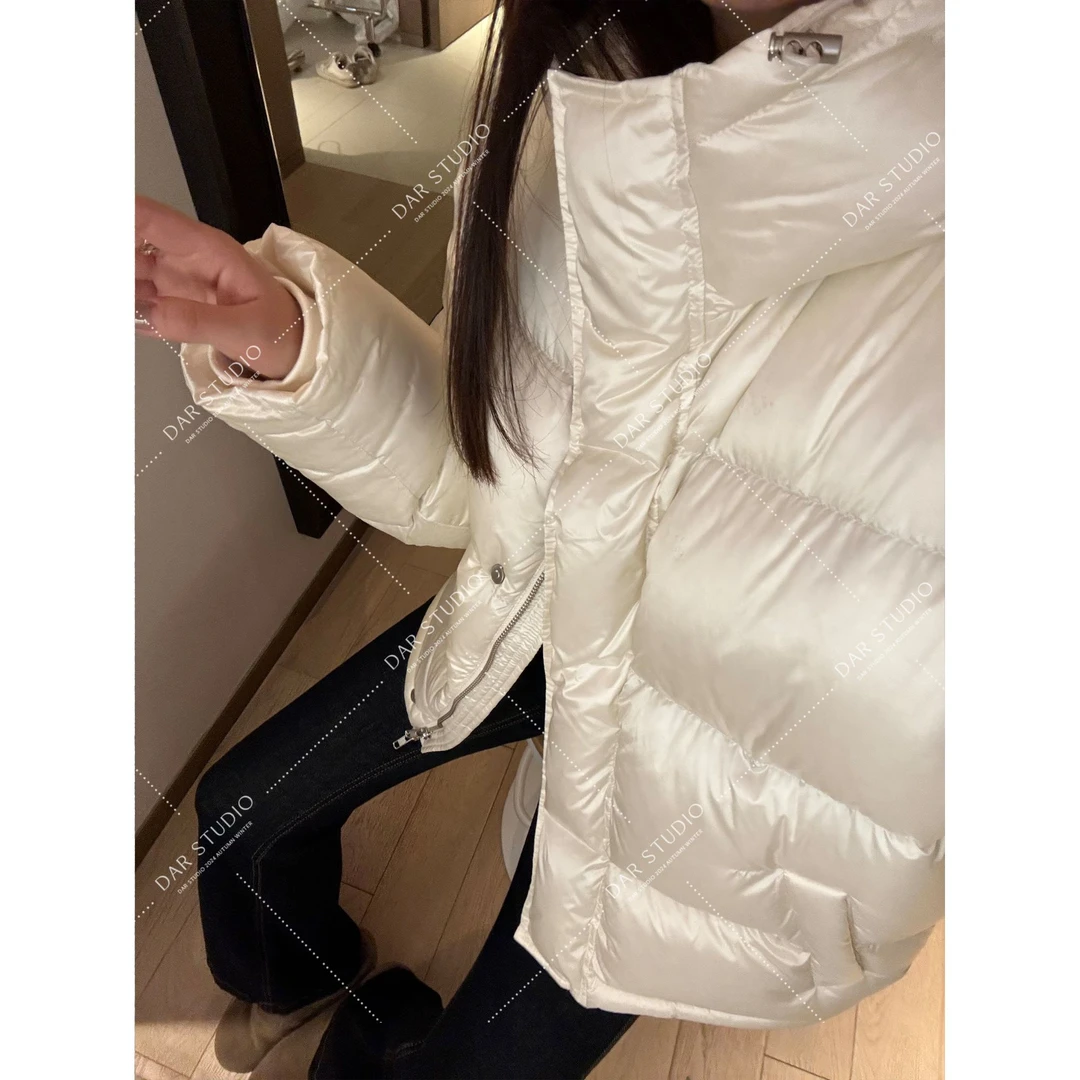 【227g】DAR STUDIO 【珠光羽绒】90白鹅绒冬季新款羽绒服24178