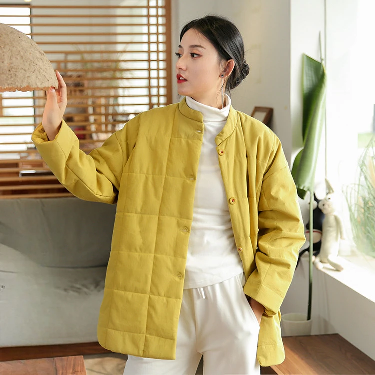 2024冬季文艺女装原宿风设计感新款潮版夹棉加厚百搭女式棉服棉衣