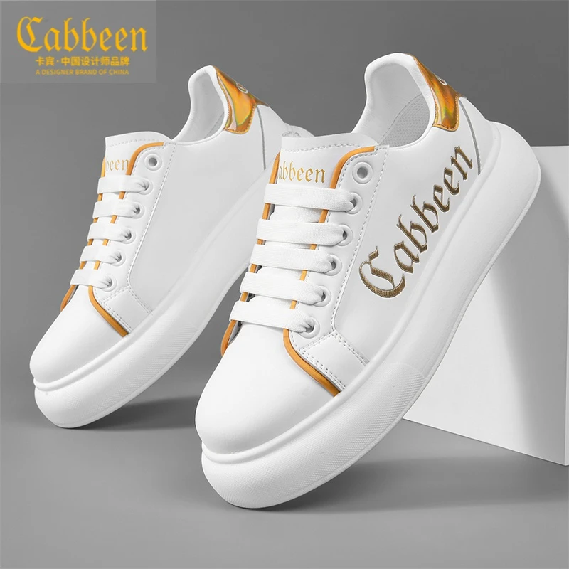 卡宾男生鞋子夏季小白鞋男板鞋时尚新款韩版潮牌百搭男式休闲鞋子