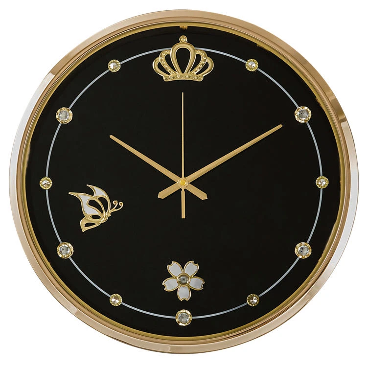 时尚客厅家用简约钟表挂钟静音时钟轻奢卧室创意大气个性挂墙欧式