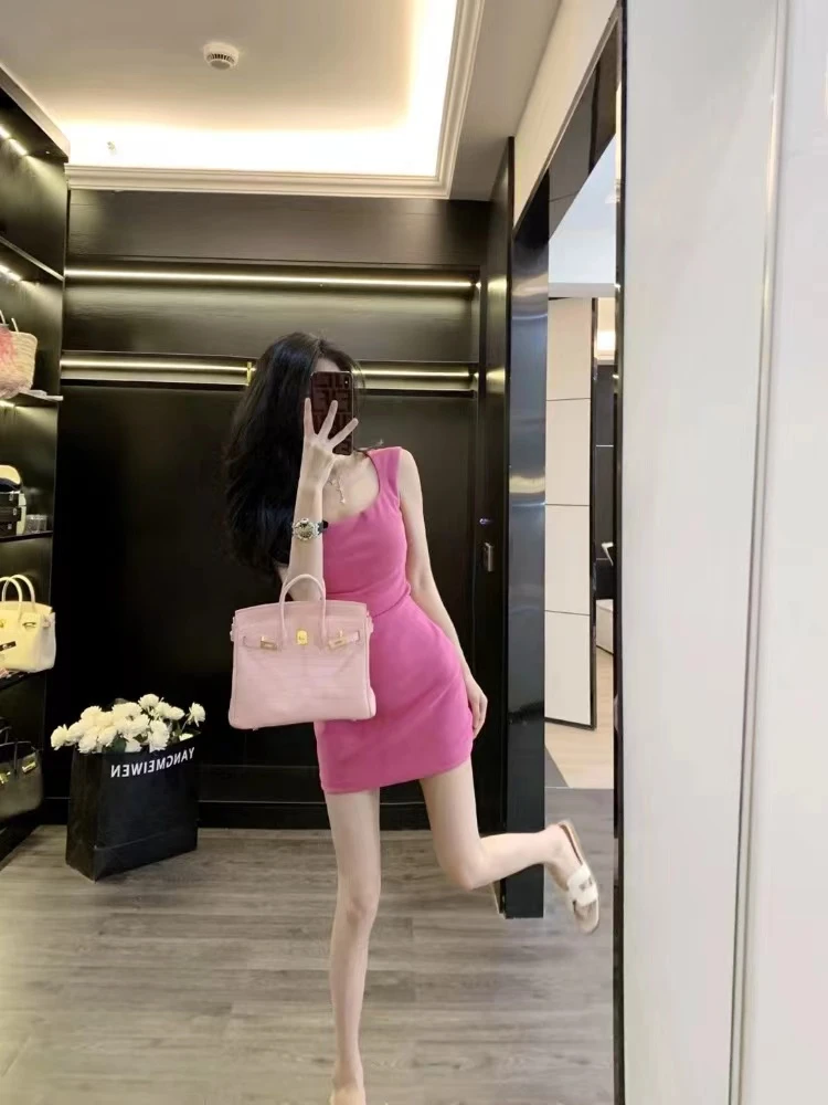 601-700过组气质轻奢小众名媛时尚连衣裙夏季法式