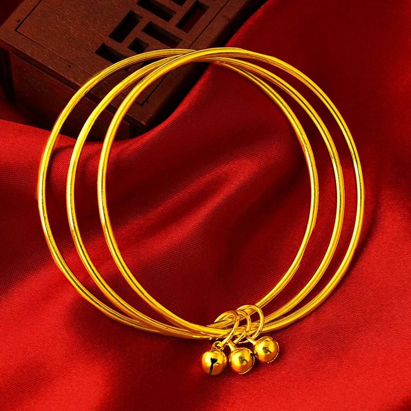 合金手镯  三生三世铃铛素款手镯