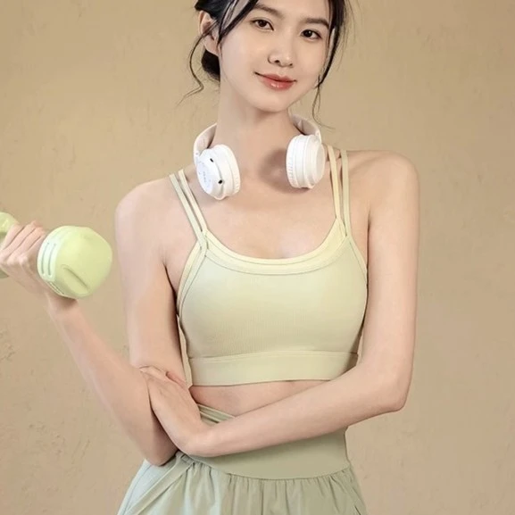 显瘦美背运动内衣女防震聚拢普拉提训练健身文胸百搭吊带瑜伽背心