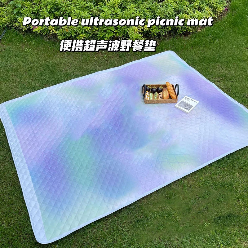（超声波野餐垫）户外露营野炊高颜值便携式可机洗野餐垫H