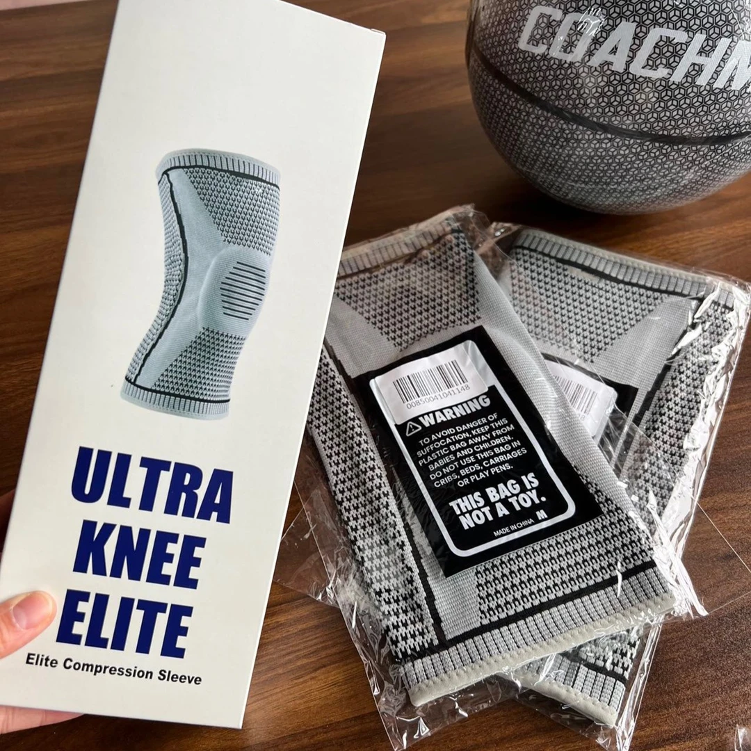 （原单正品）出口外贸高品质户外运动跑步透气便携弹力多功能护膝