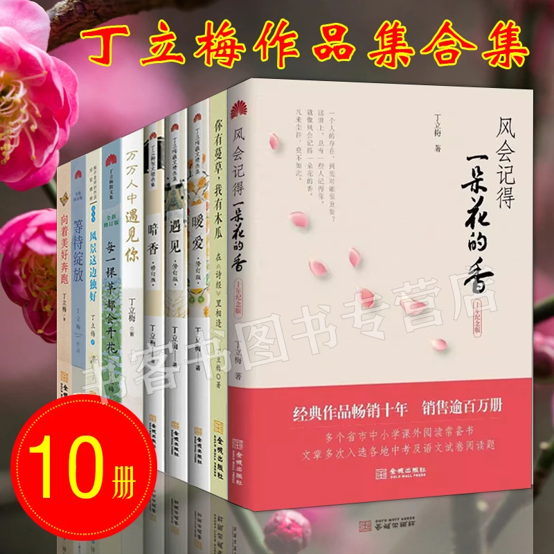 丁立梅的书散文作品集全套10册 万万人中遇见你暗香暖爱遇见风