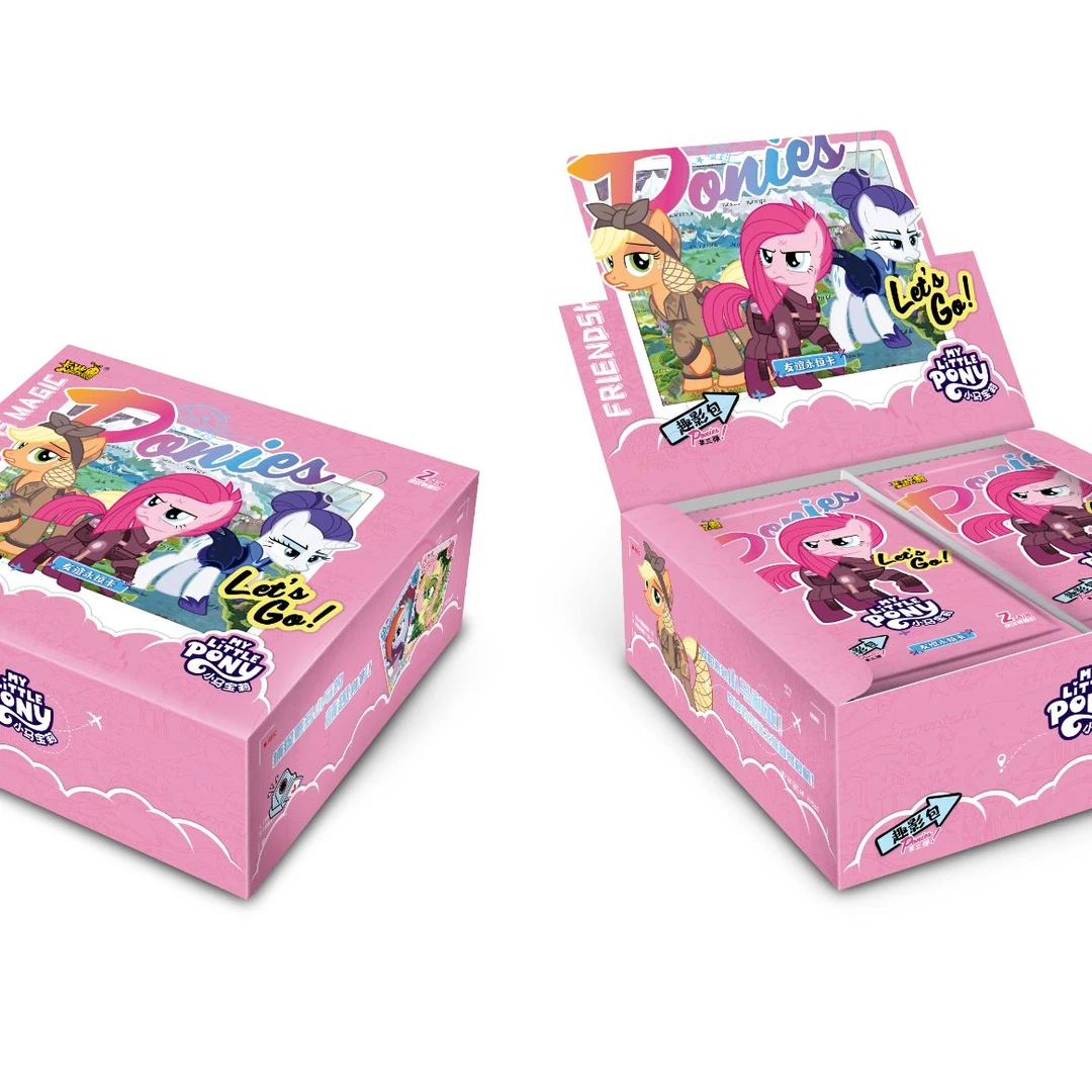 卡游【趣3撑撑大胃王】小马宝莉趣影第三弹拆卡大胃王