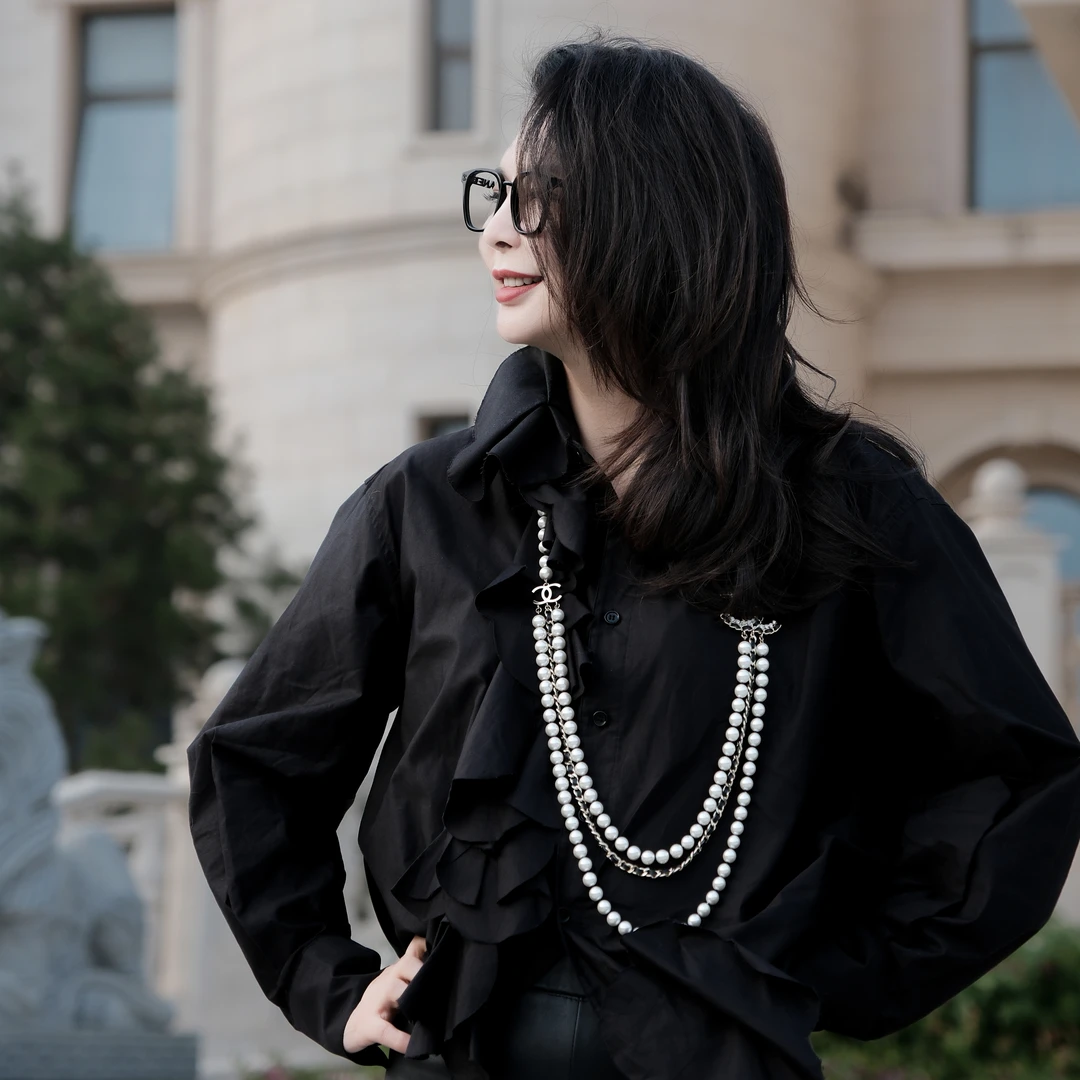 【水性杨花】Lanshe阑舍【手工坊】·法式高订原创设计重工订制衬衫