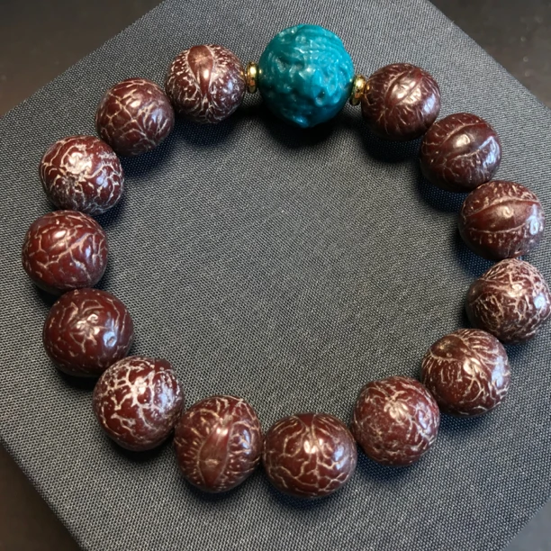 打底凤眼菩提手串文玩好物