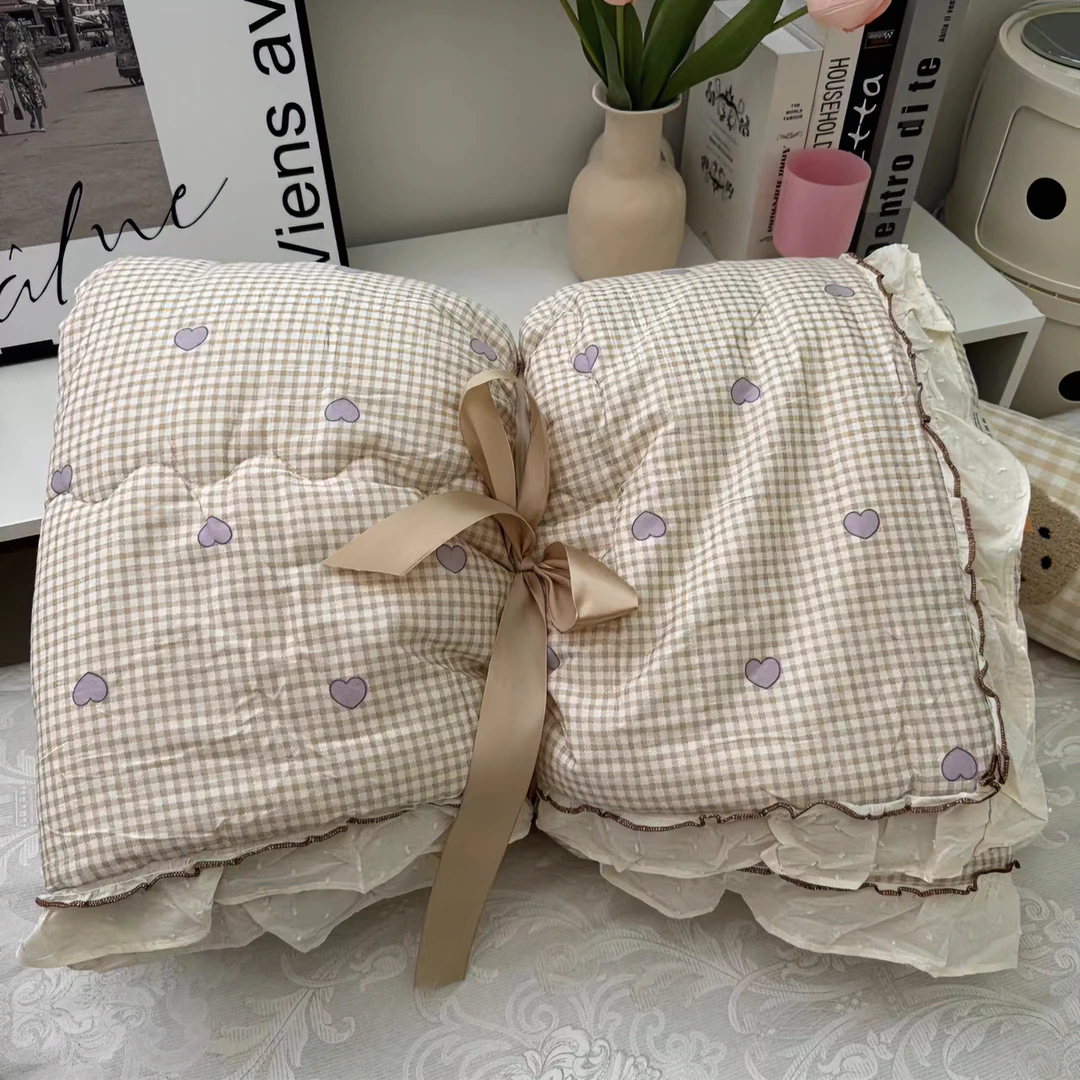 纯棉豆豆被  秋冬被200*230柔软亲肤ab版