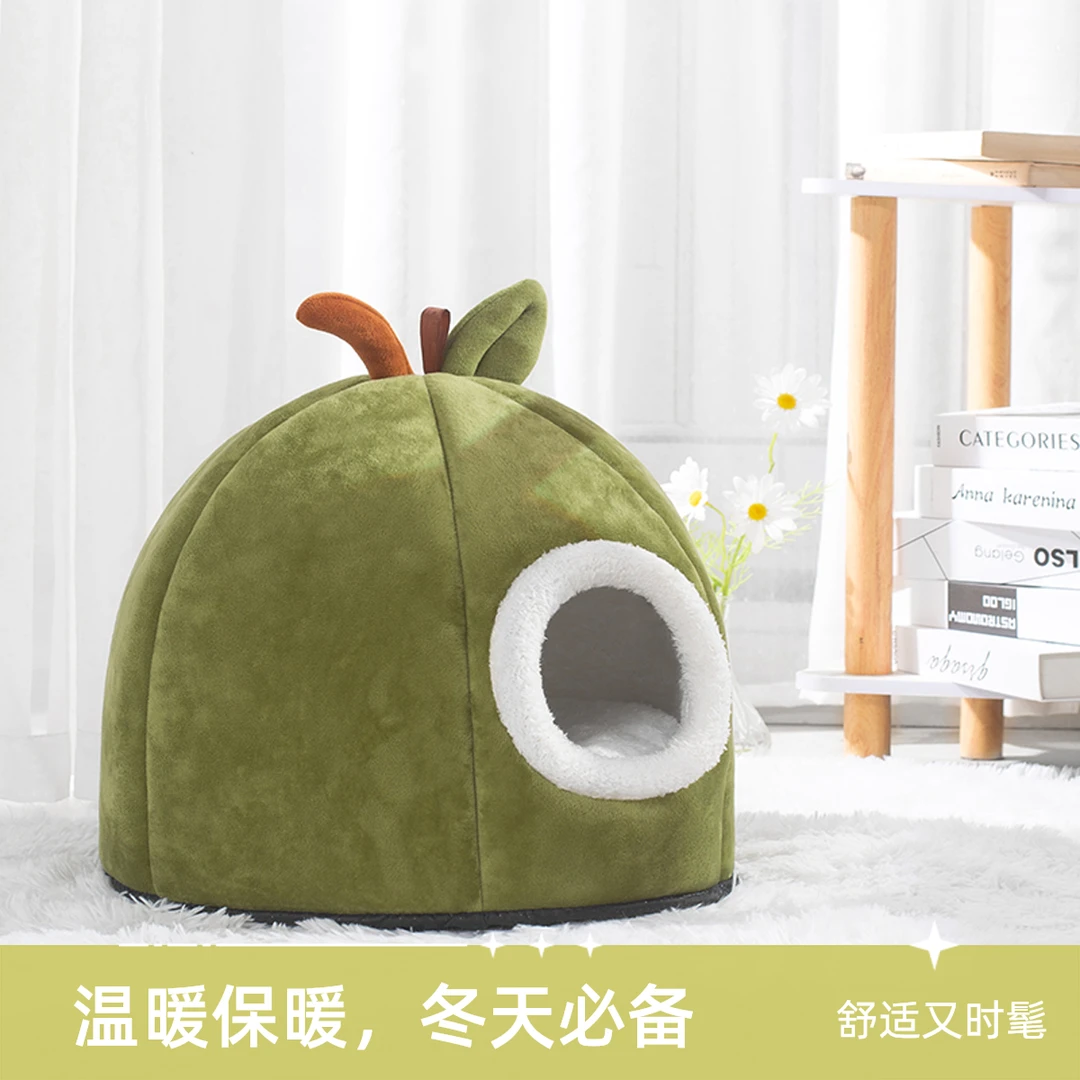 保暖猫窝猫咪用品冬季封闭式加厚四季通用宠物窝加厚平替好物猫房