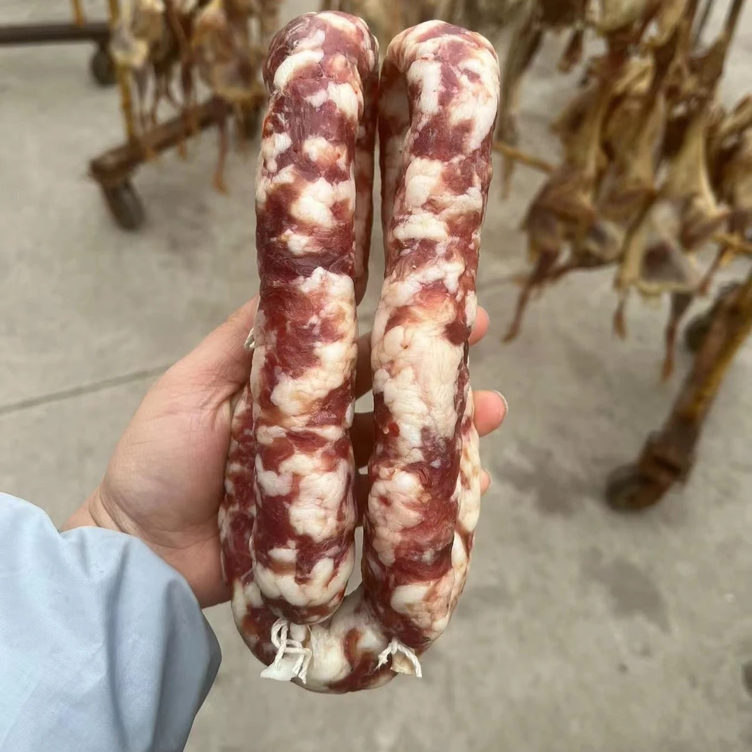 农家自制手工灌肠土猪肉香肠散装称重