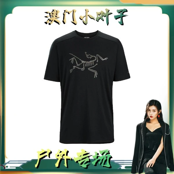 ARC'TERYX/始祖鸟lonia Merino Wool系列 短袖LogoTee 男款 81 YZ
