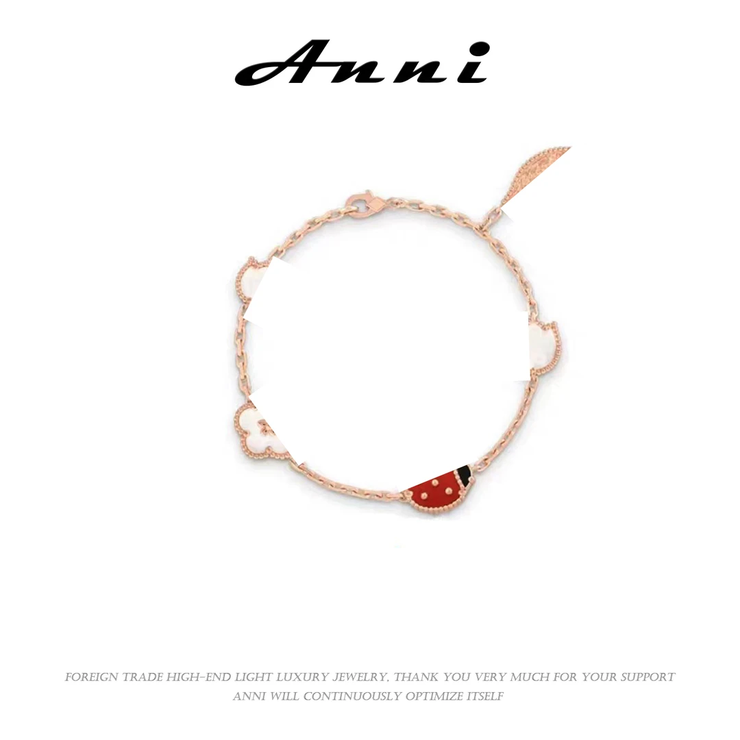 Anni轻奢【D1326】时尚百搭彩色镶嵌欧美重工精致手链10