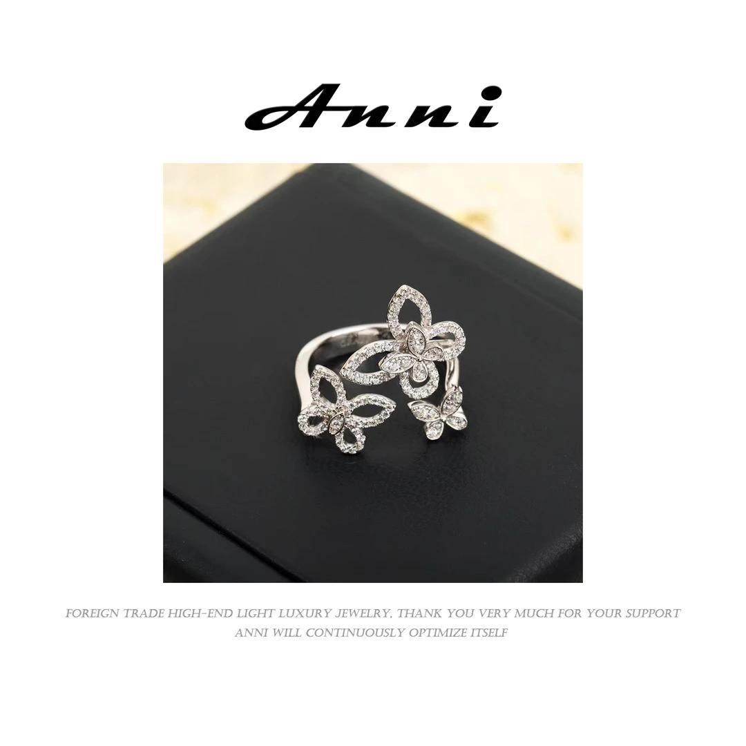 Anni轻奢【D3268】欧美情侣小众简约个性时尚百搭戒指10
