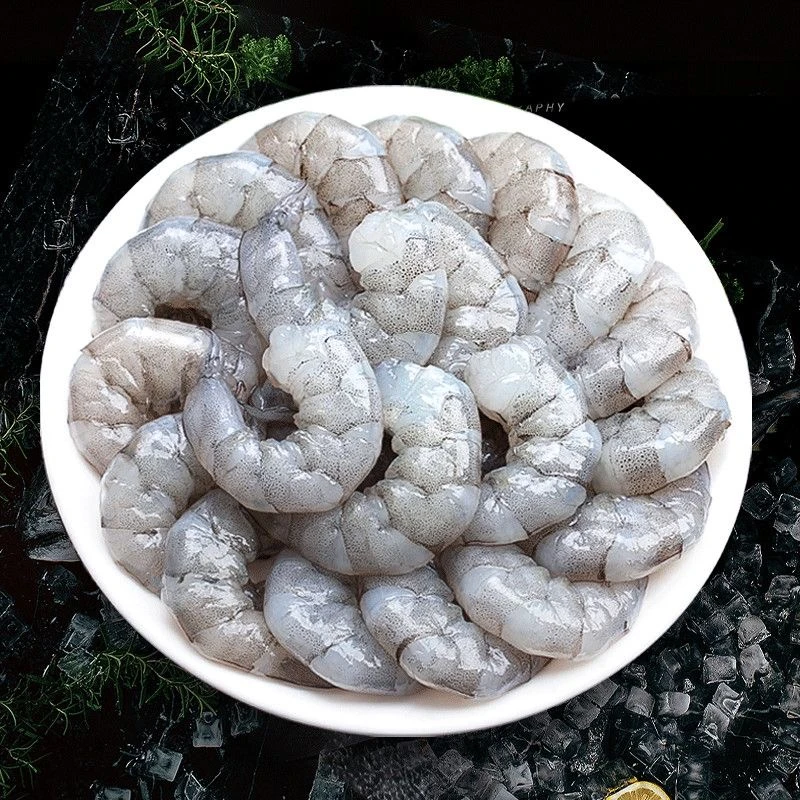 新鲜海洋青虾仁活虾现剥开背去虾线4150规格 到手4包 每包500g