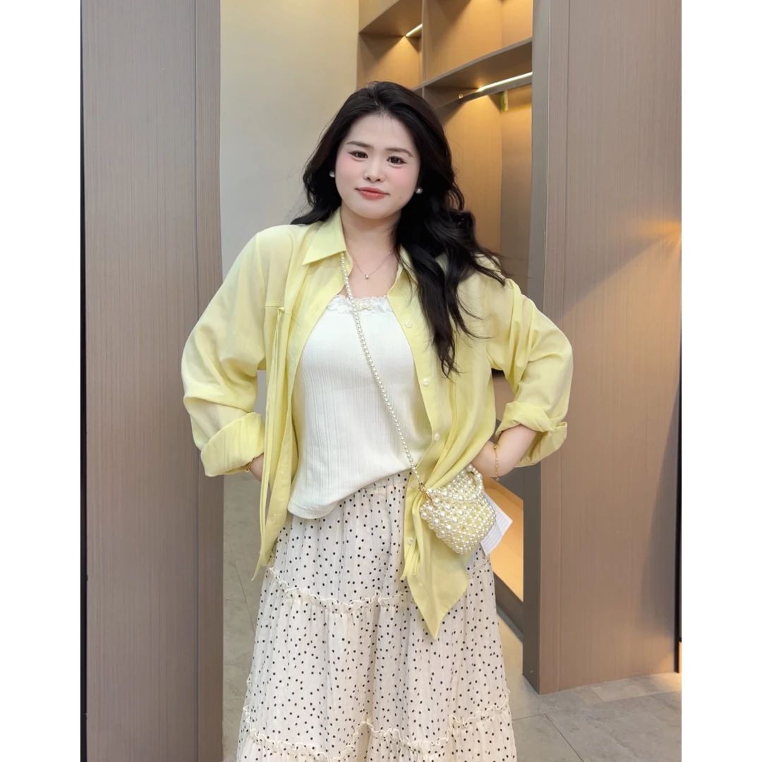 【青苍】春夏宽松百搭显瘦系扣开衫简约薄款长袖外套