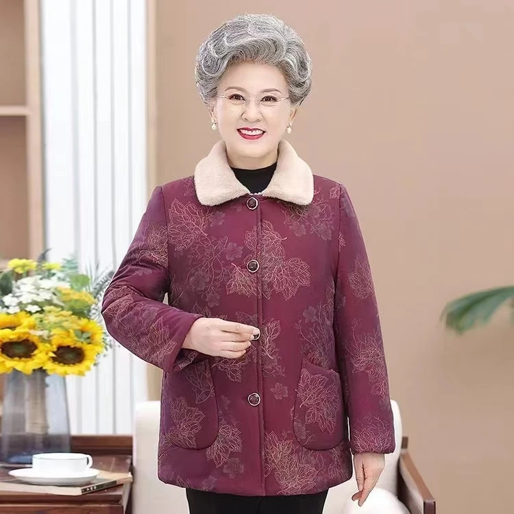 7131-冬装棉衣加大码棉服外套女冬季加绒加厚衣服【老仓库五楼东】