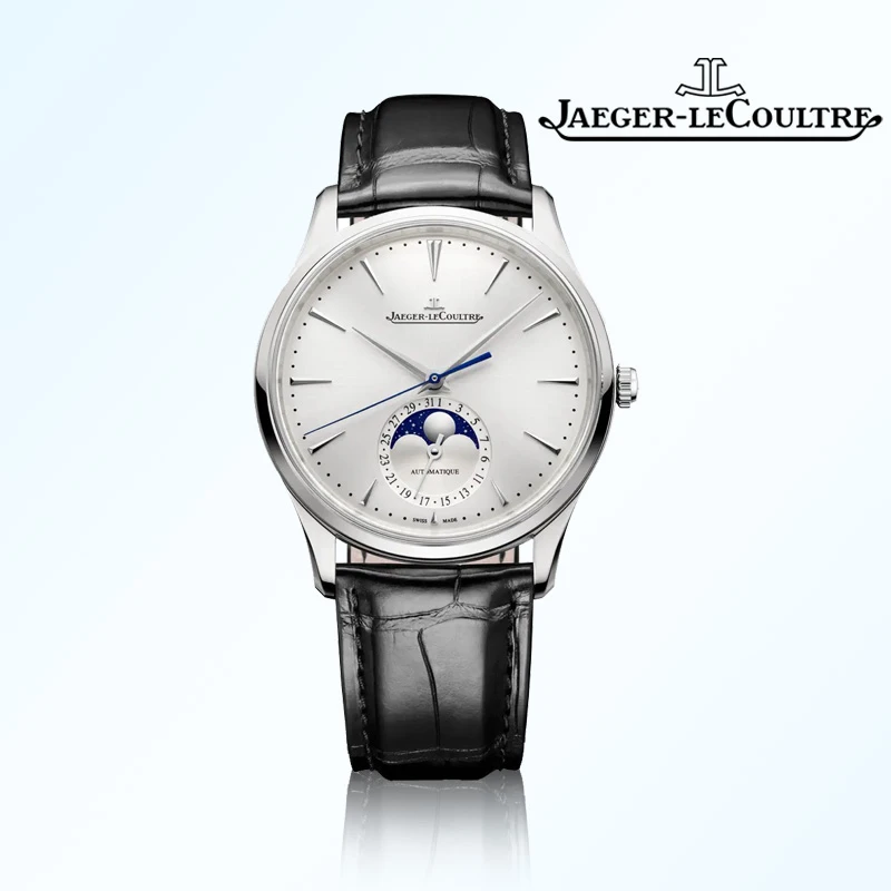 99新 Jaeger-LeCoultre/积家 月相大师白金/39mm正装腕表