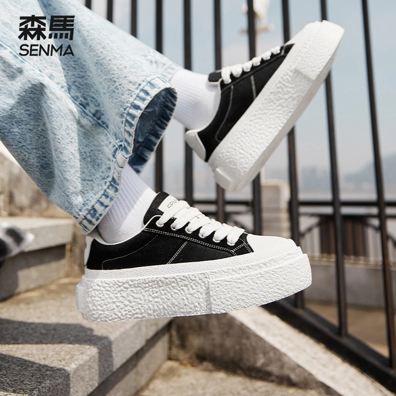 森马休闲小白鞋男秋冬季时尚运动鞋子百搭潮鞋学生ins低帮板鞋